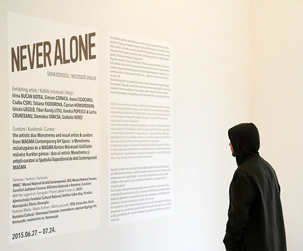 NEVER ALONE / Niciodata singur/ Soha Egyedül